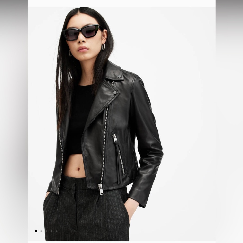 ALLSAINTS LEATHER BIKER JACKET